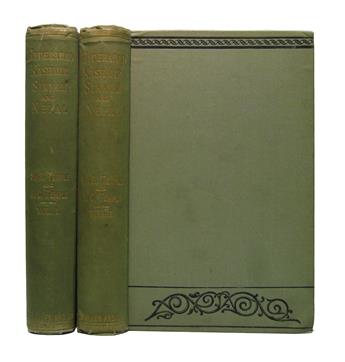 TEMPLE, RICHARD, Sir. Journals kept in Hyderabad, Kashmir, Sikkim, and Nepal.  2 vols.  1887